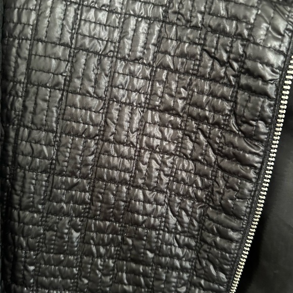 SAG HARBOUR SIZE 6 QUILTED TEXTURE ZIP BOMBER JACKET - Picture 3 of 4